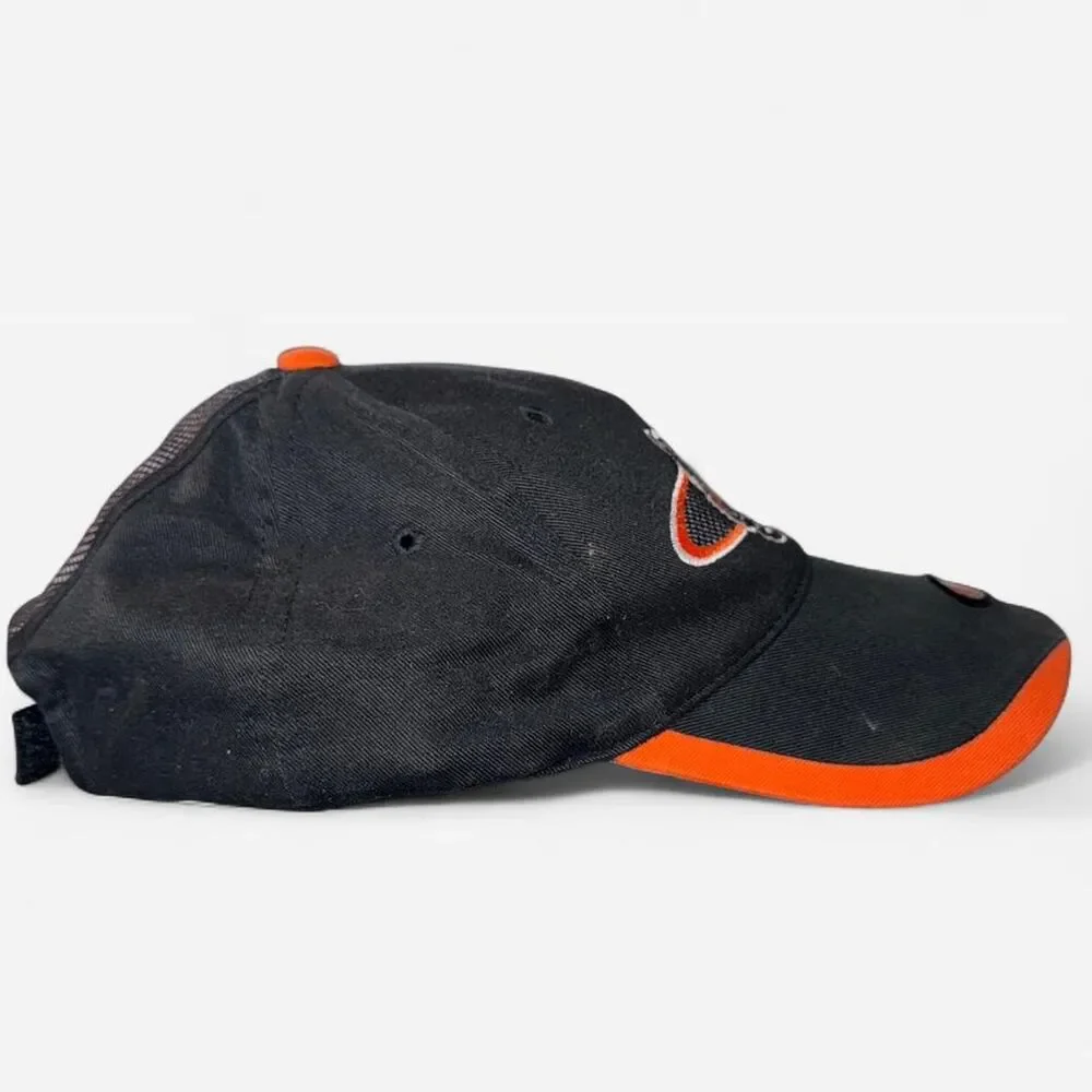 Vintage 90s NFL Cincinnati Bengals Adjustable Hat with Embroidered Tiger Logo